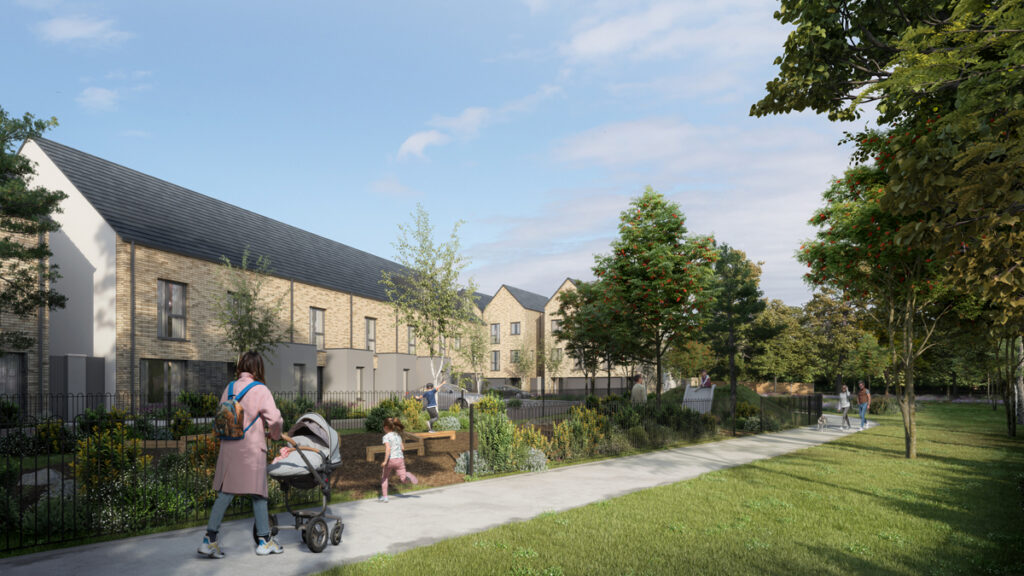 Mabestown Wood development CGI